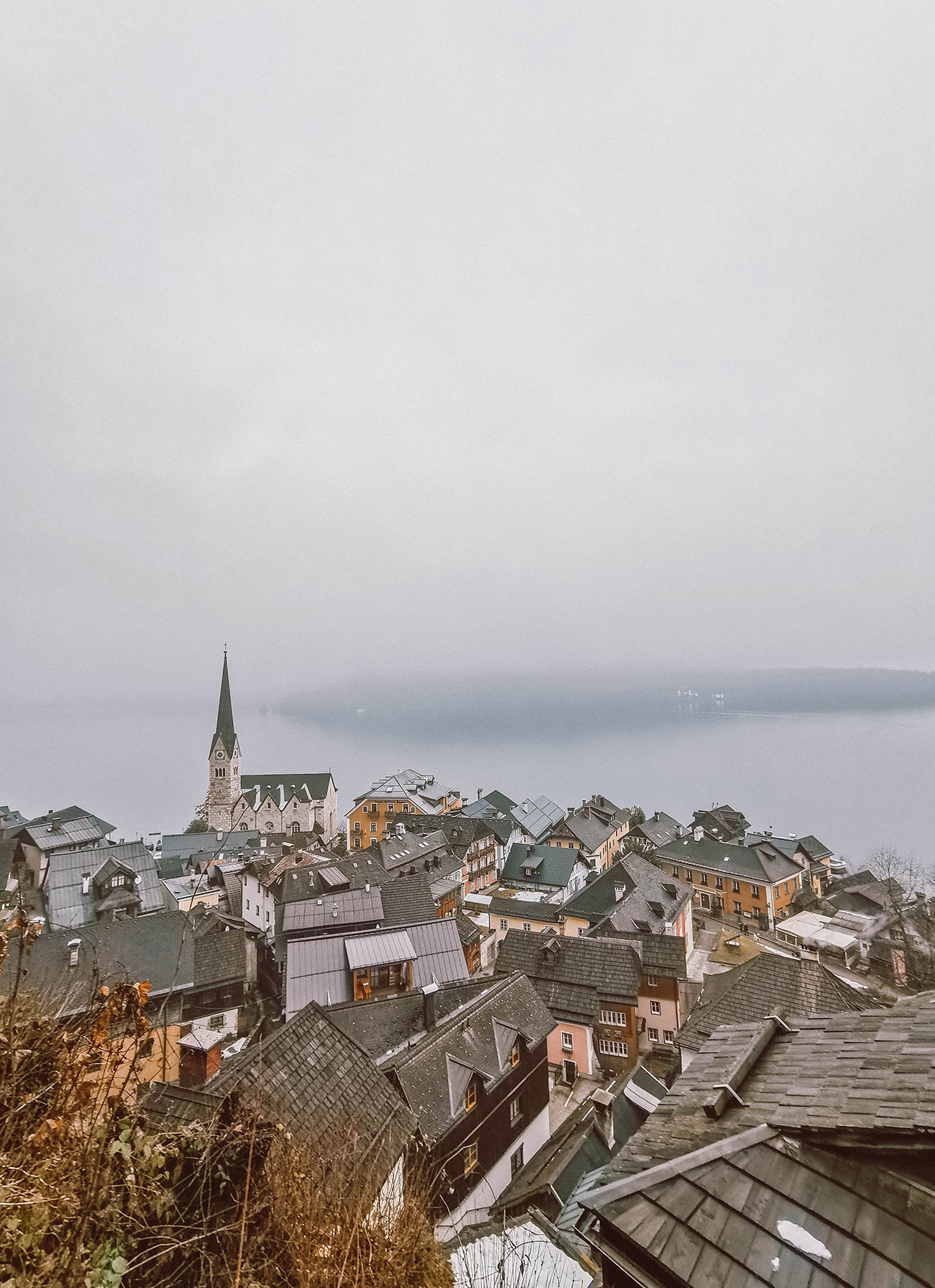 Hallstatt from above