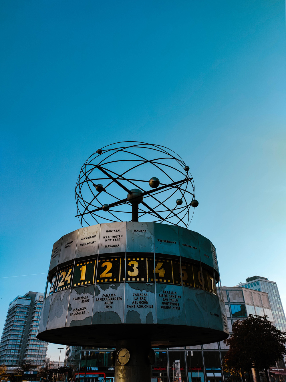 World clock, Berlin