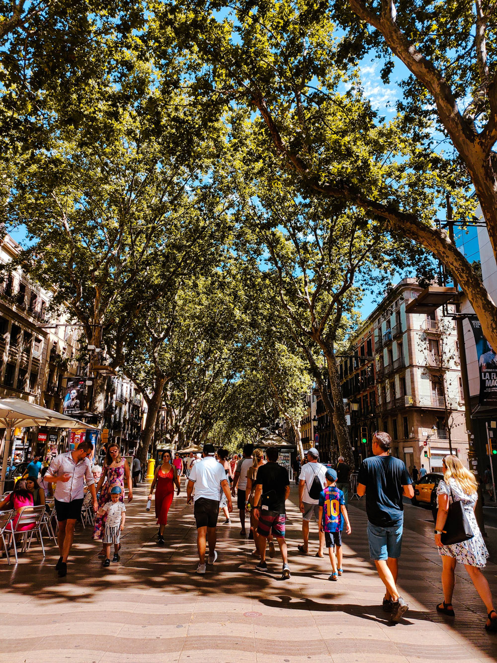 La rambla, Barcelona