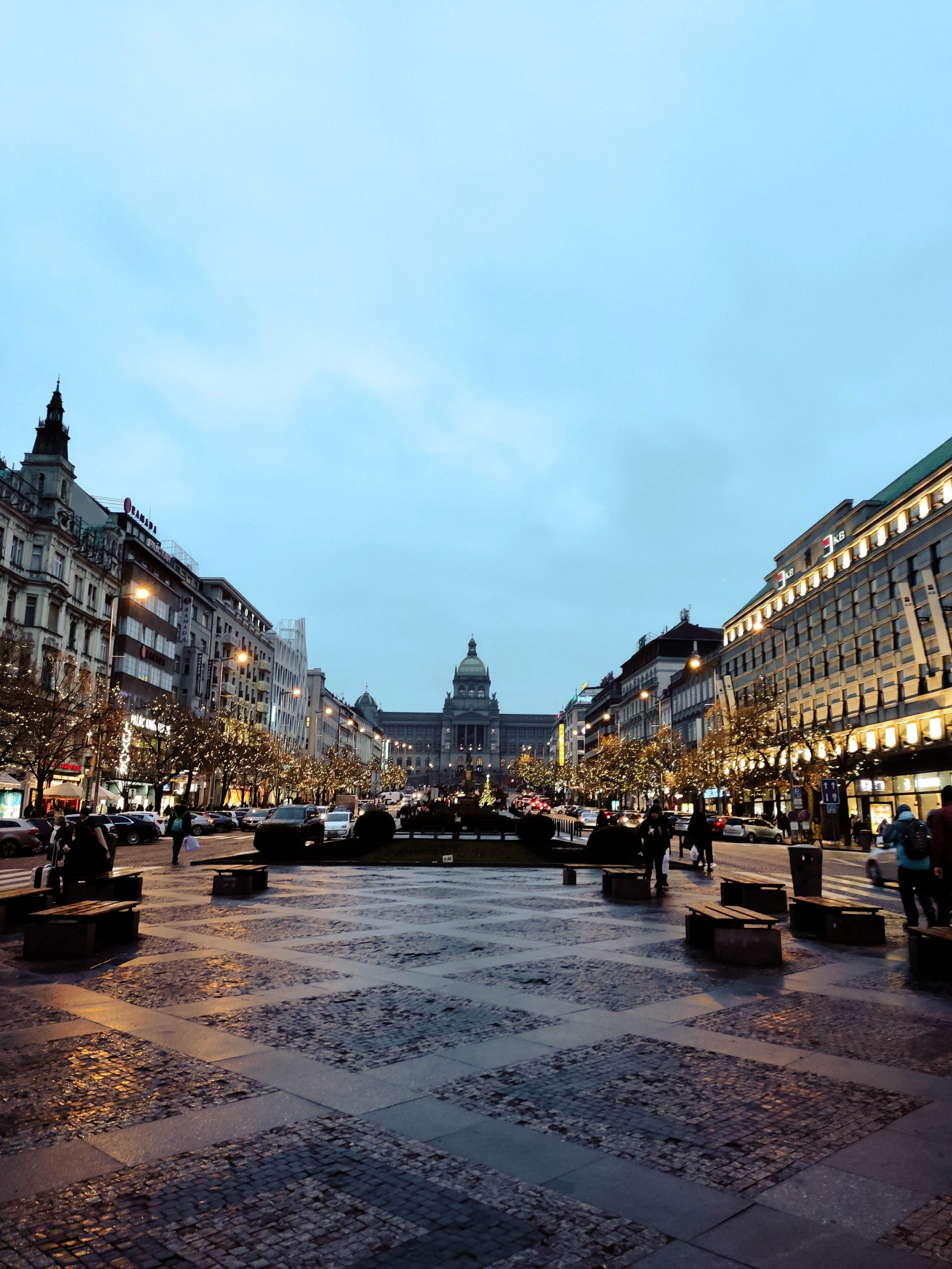 Wenceslas Square Prague