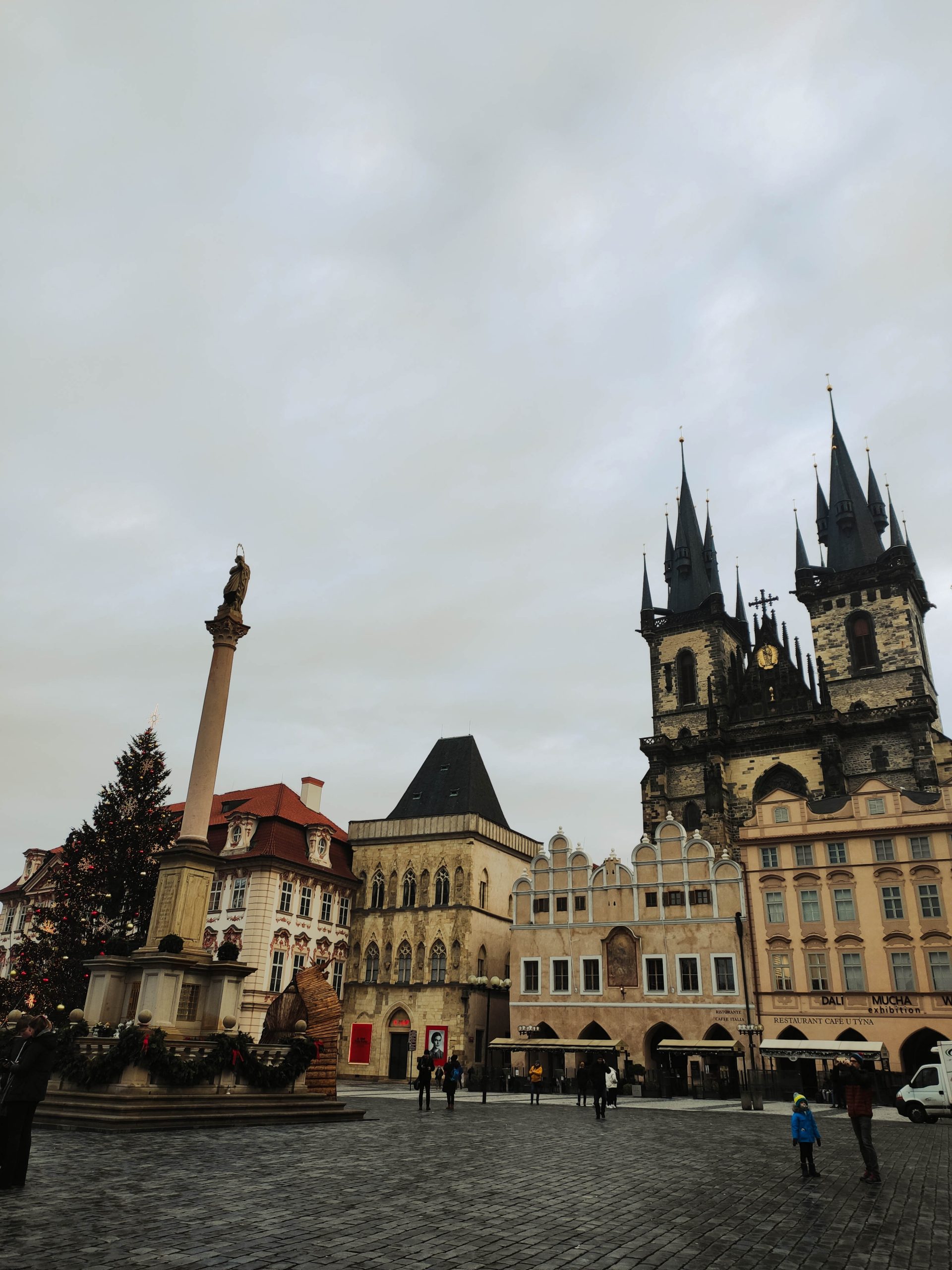 Prague Square in old town