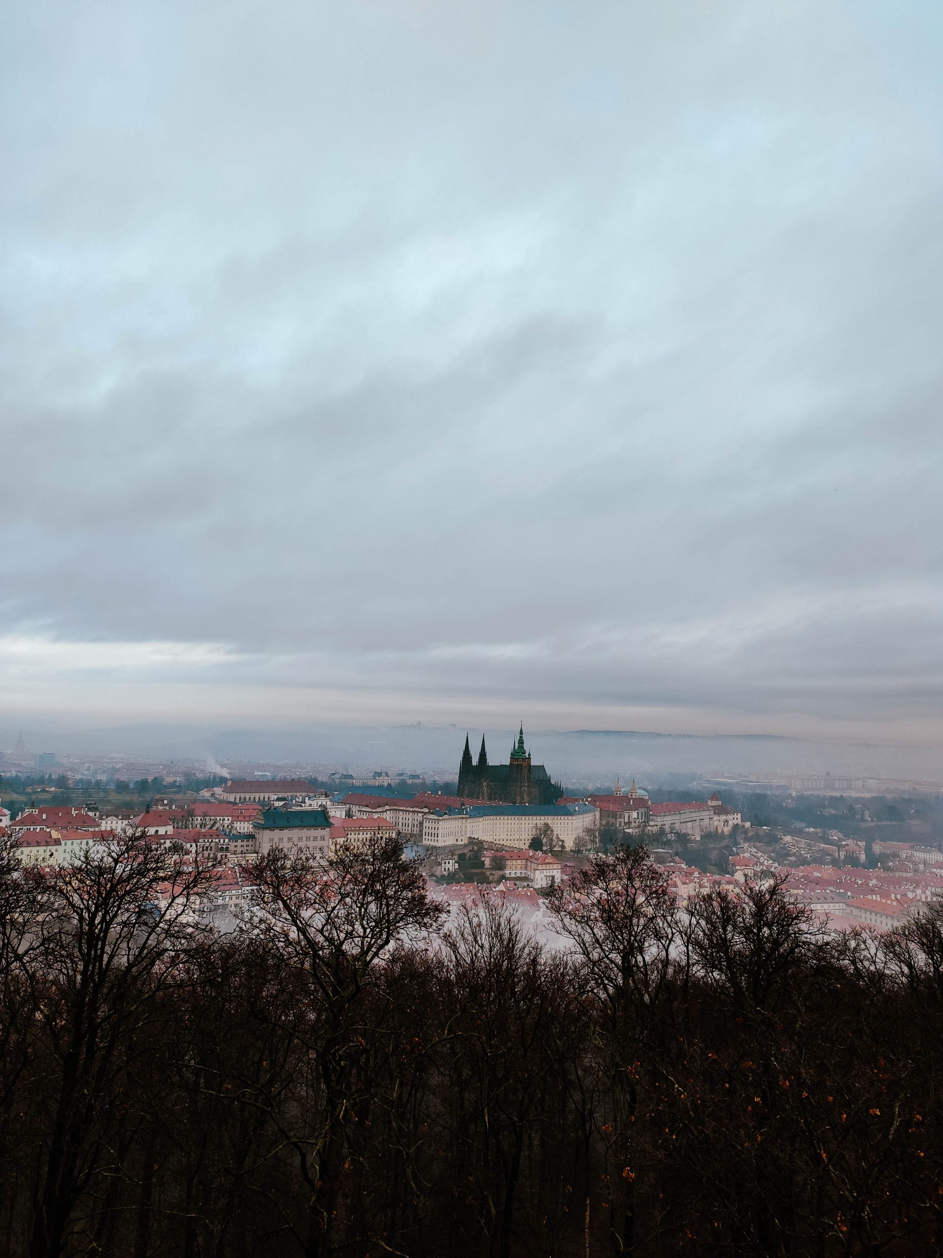 Prague from above