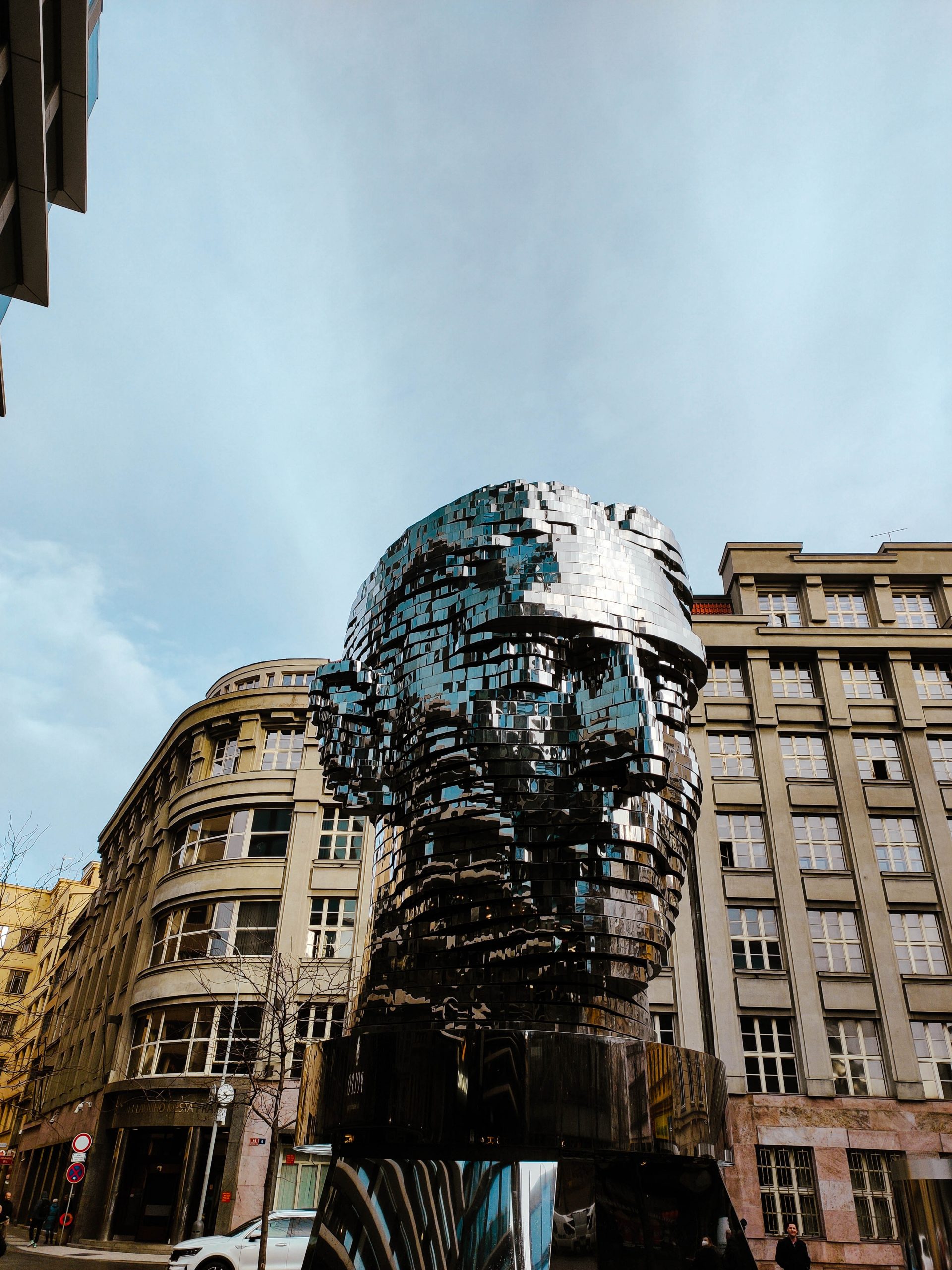 Prague - Franz Kafka's - Rotating Head