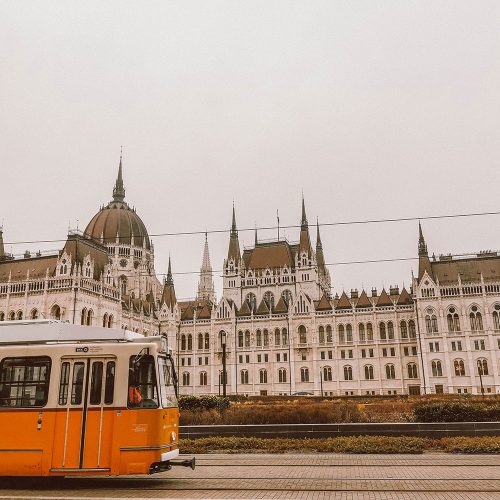 Budapest Tram Parliament