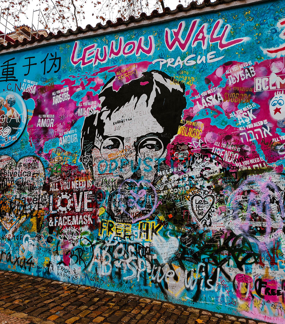 Prague - Lennon Wall