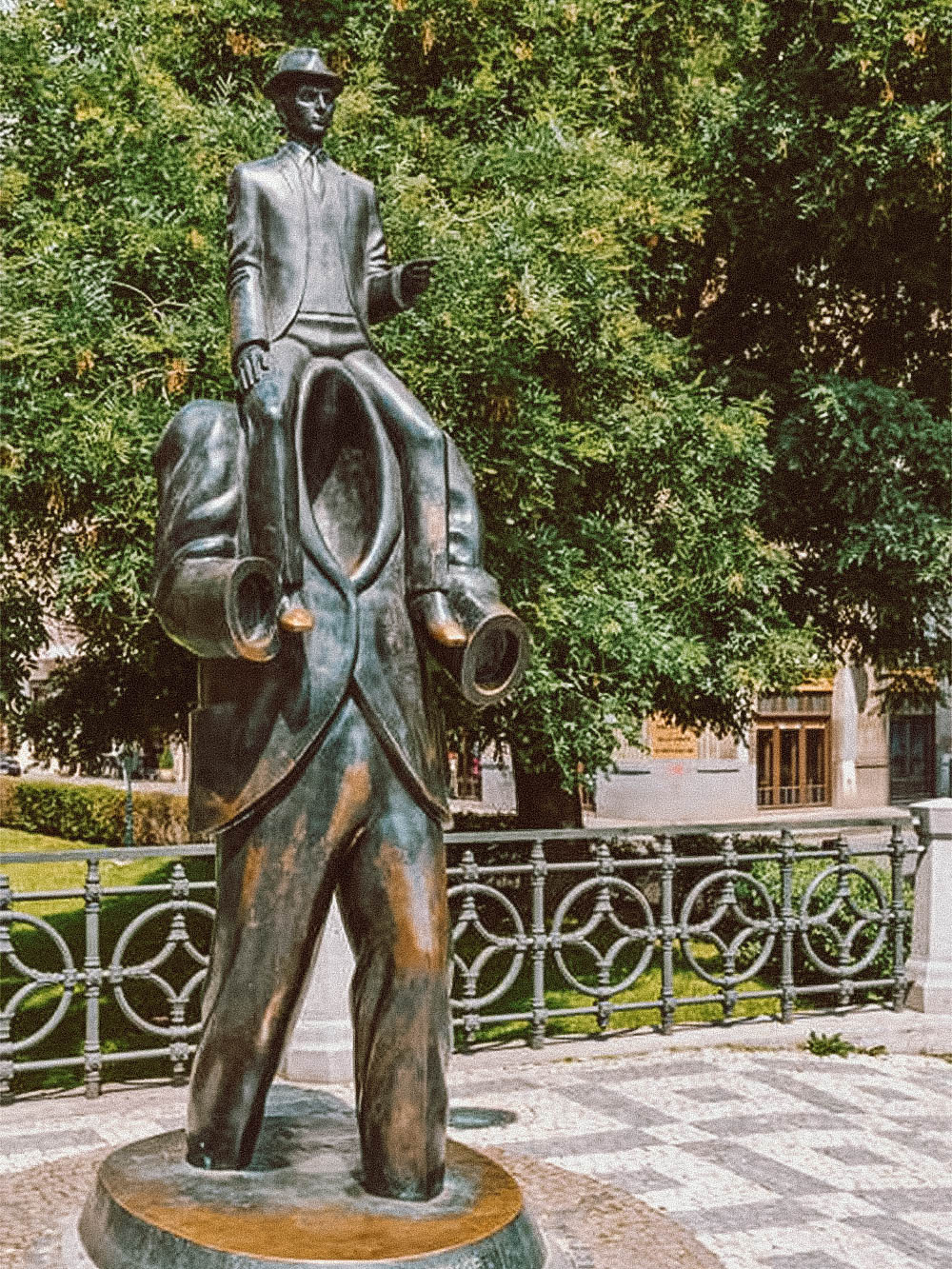 Statue of Franz Kafka