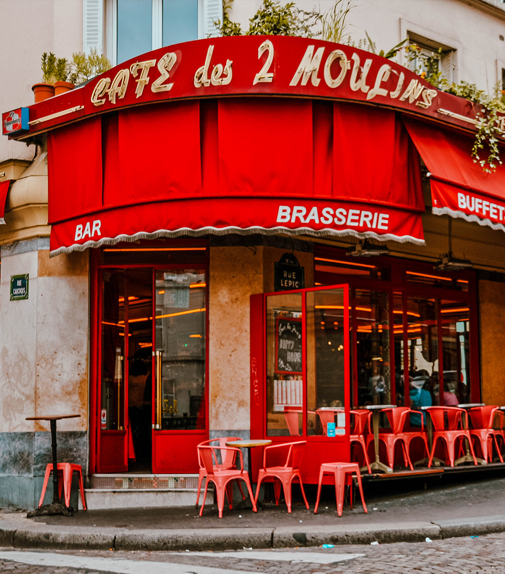 Montmartre - Café des Deux Moulins, Paris