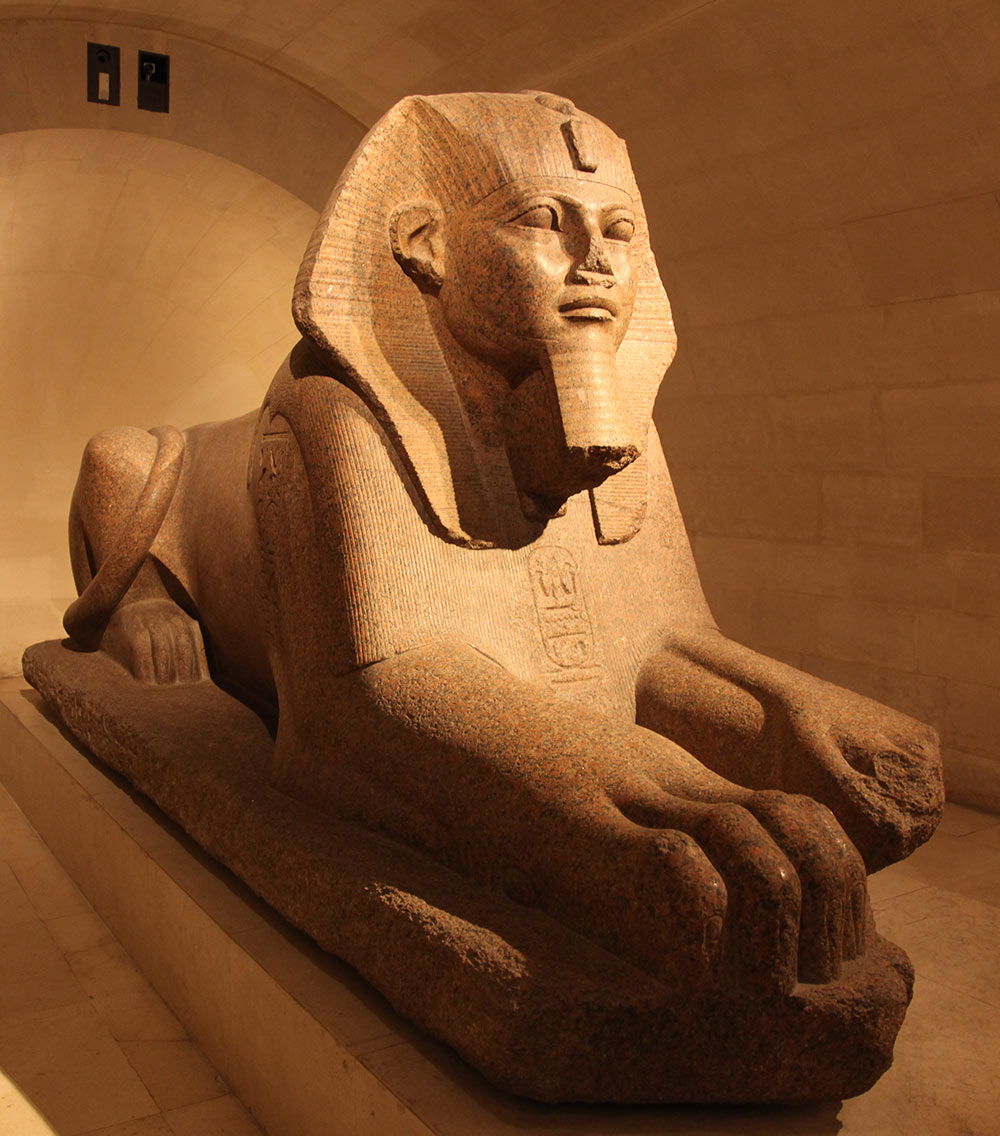 Paris Louvre - Great Sphinx Of Tanis​