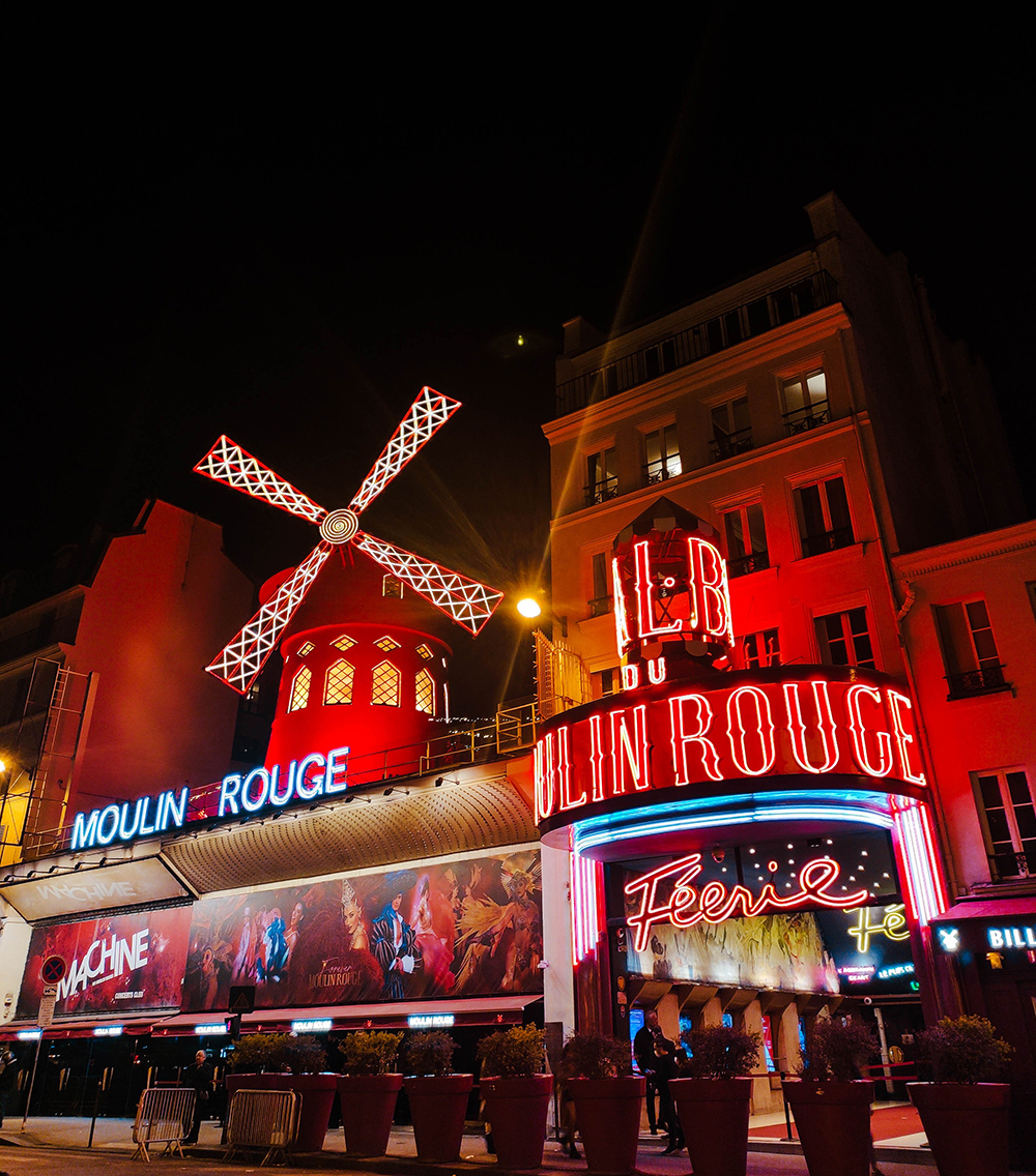 Montmartre - The Moulin Rouge, Paris