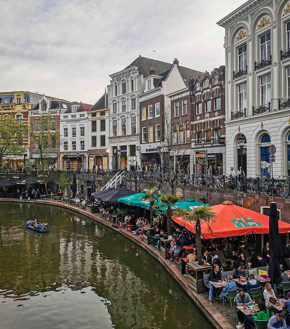 Oudegracht - Utrecht Netherlands