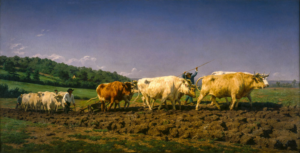 Ploughing in Nevers, Musée d'Orsay, Paris