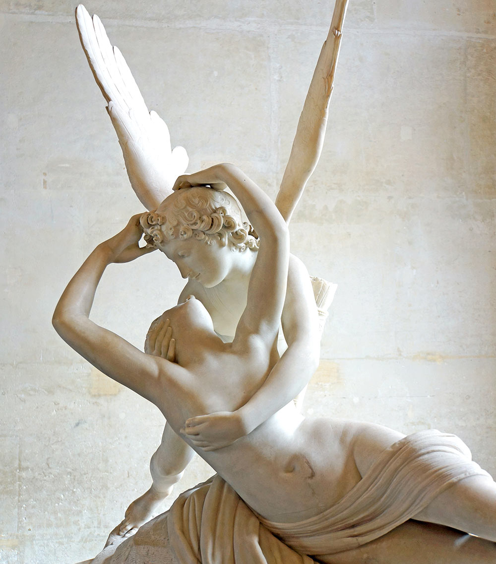 Paris Louvre - Psyche Revived By Cupid’s Kiss​