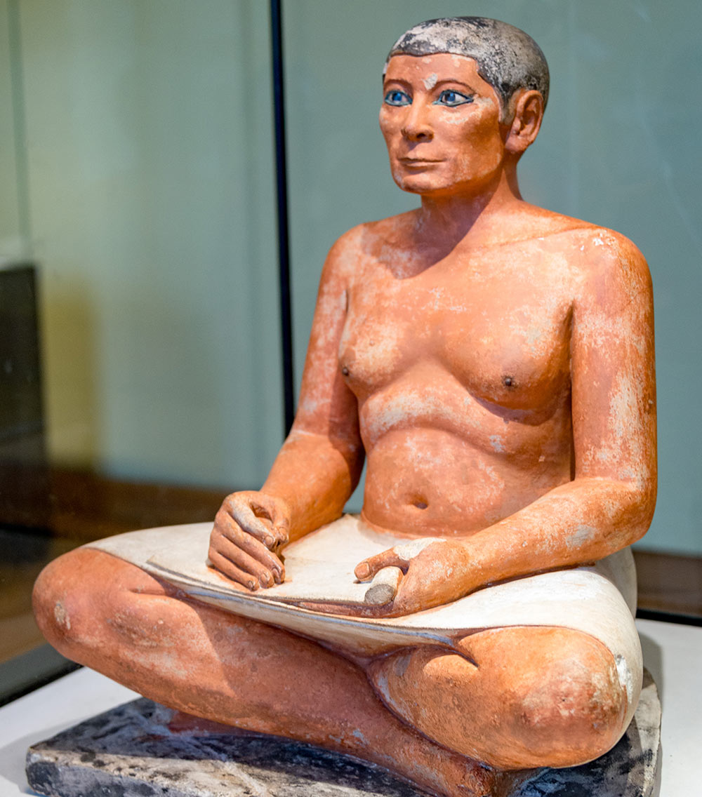 Paris Louvre - The ‘Seated Scribe’​