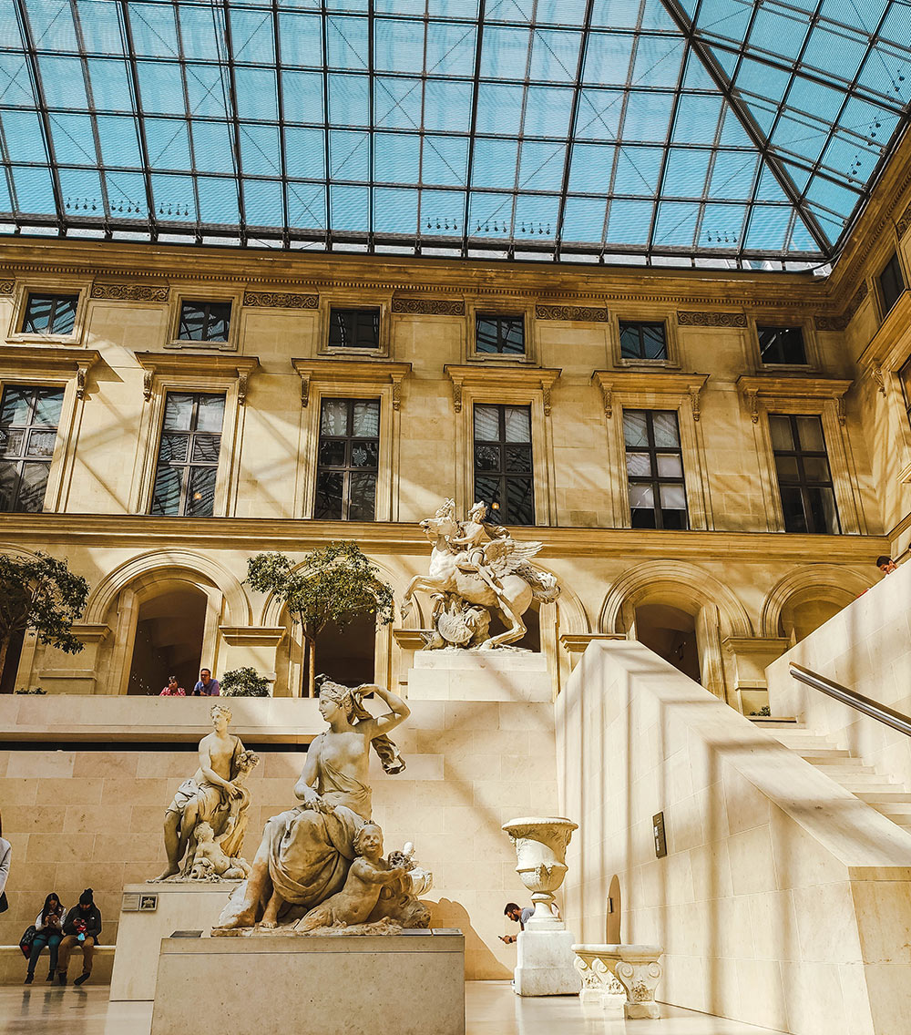 Paris Louvre - The Cour Puget And The Cour Marly​