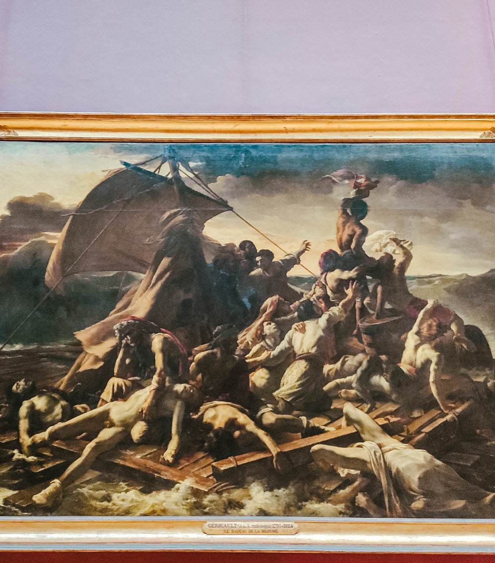 Paris Louvre - The Raft of the Medusa