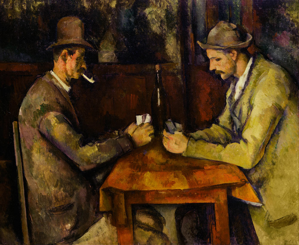 The card players, Musée d'Orsay, Paris