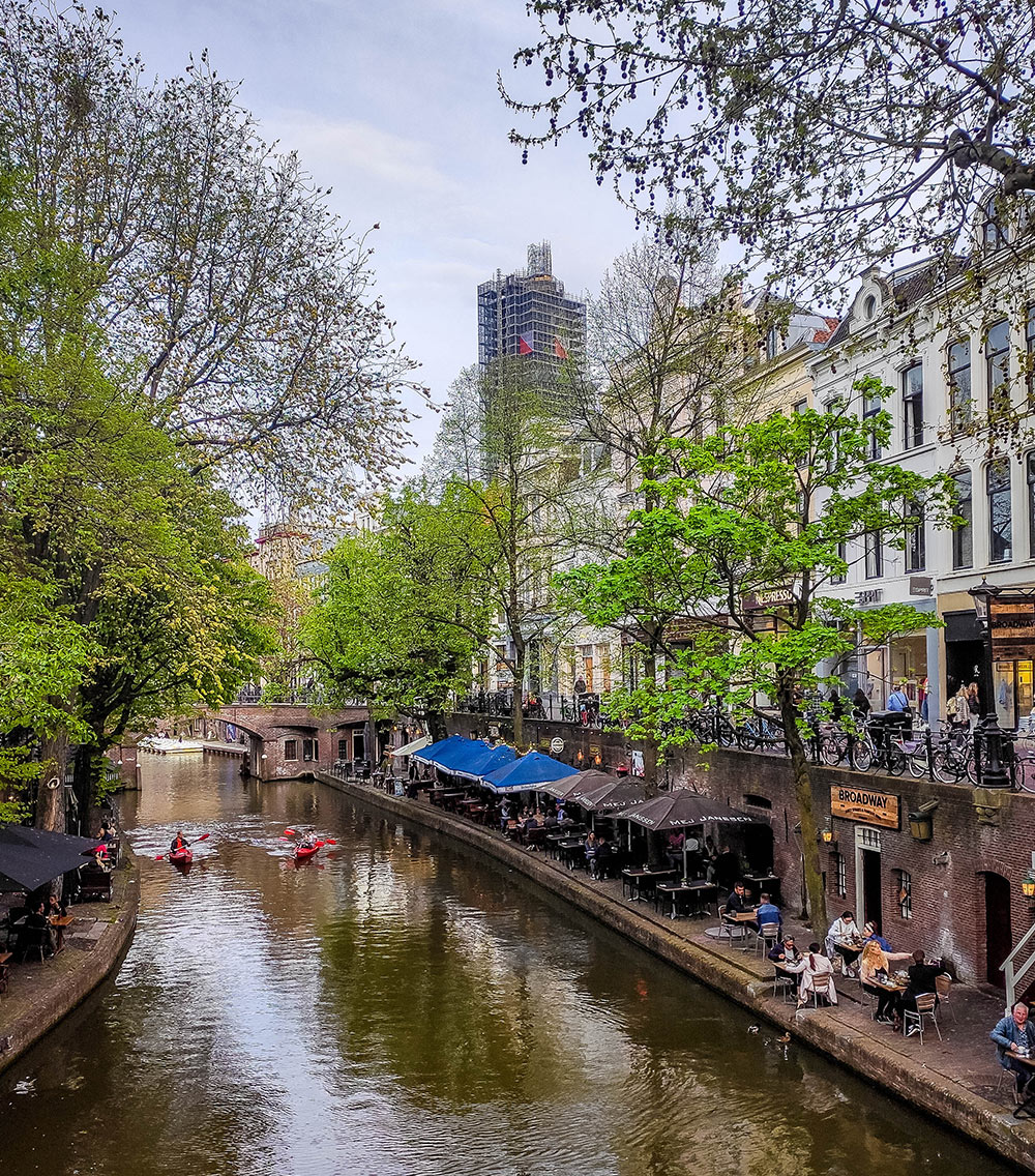 Canal kayak - Utrecht, Netherlands