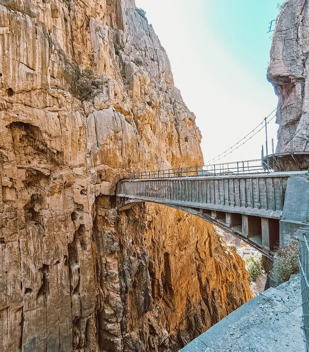 Caminito del Rey - Old bridge