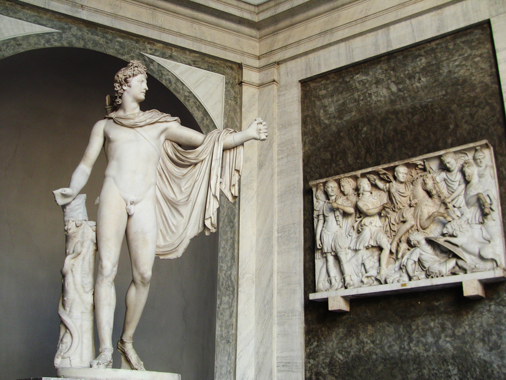 Belvedere Apollo in Octagonal Courtyard
