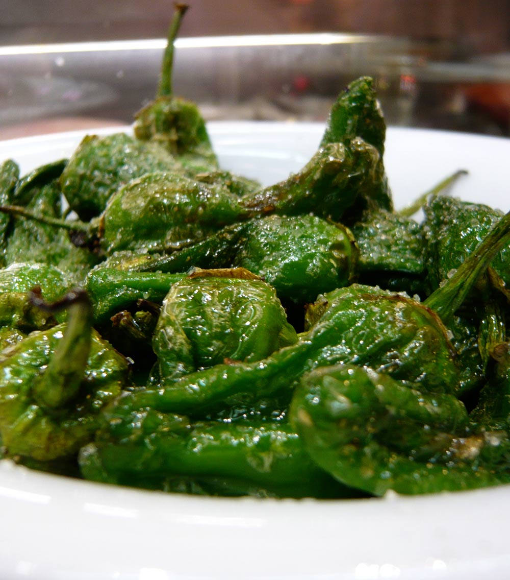 Pimientos de Padrón - Tapas, Spain