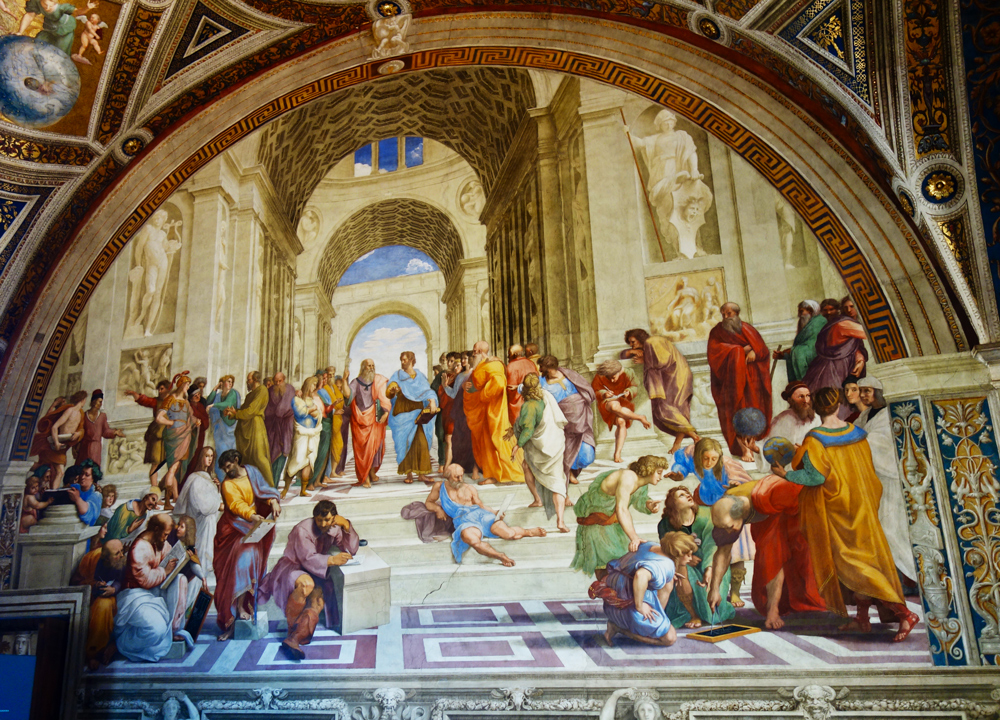 The School of Athens - Room of the Segnatura - Vatican Museum