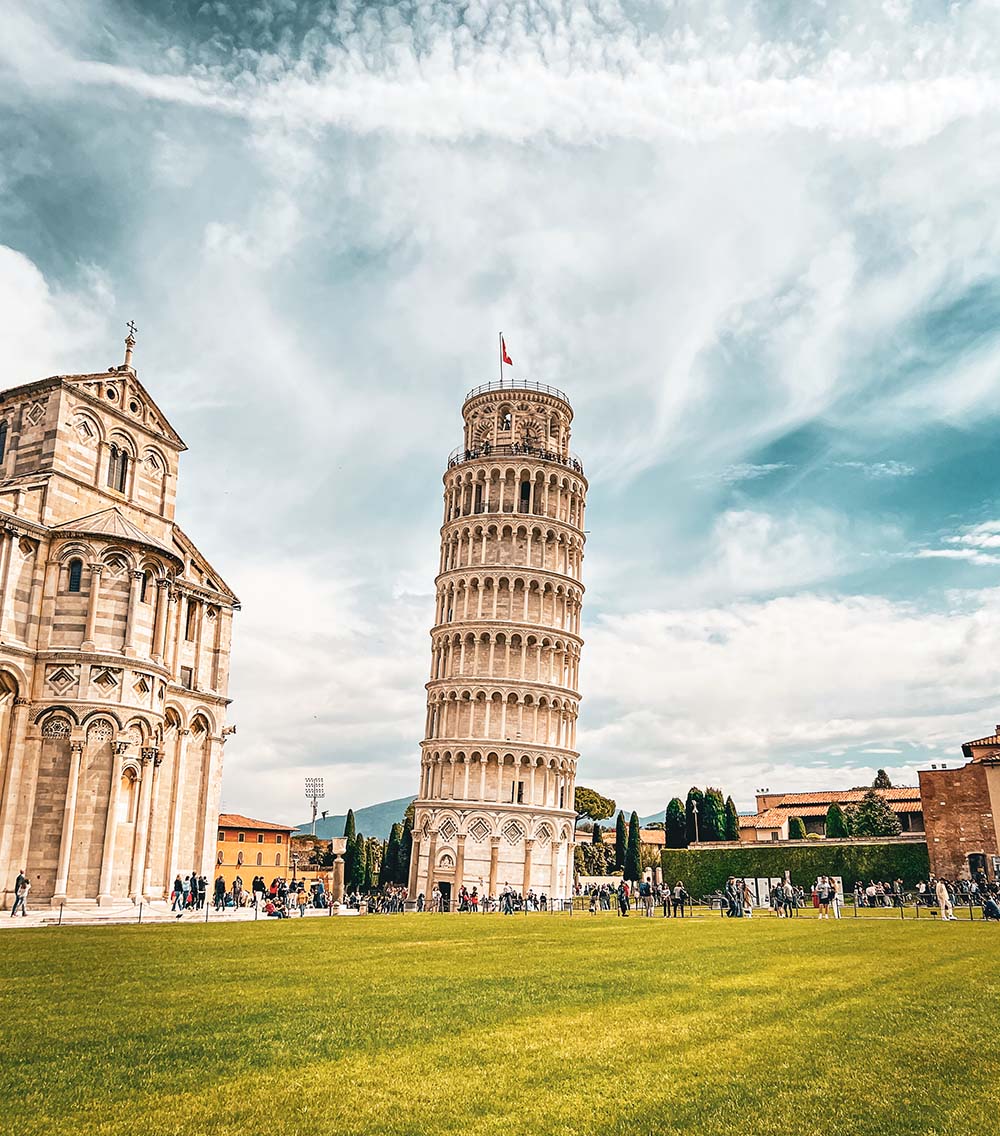 The leaning tower of Pisa, Tuscany