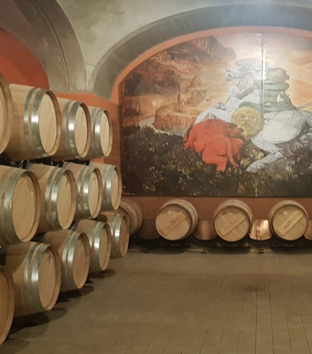 Wineries in Cortona, Tuscany, Italy