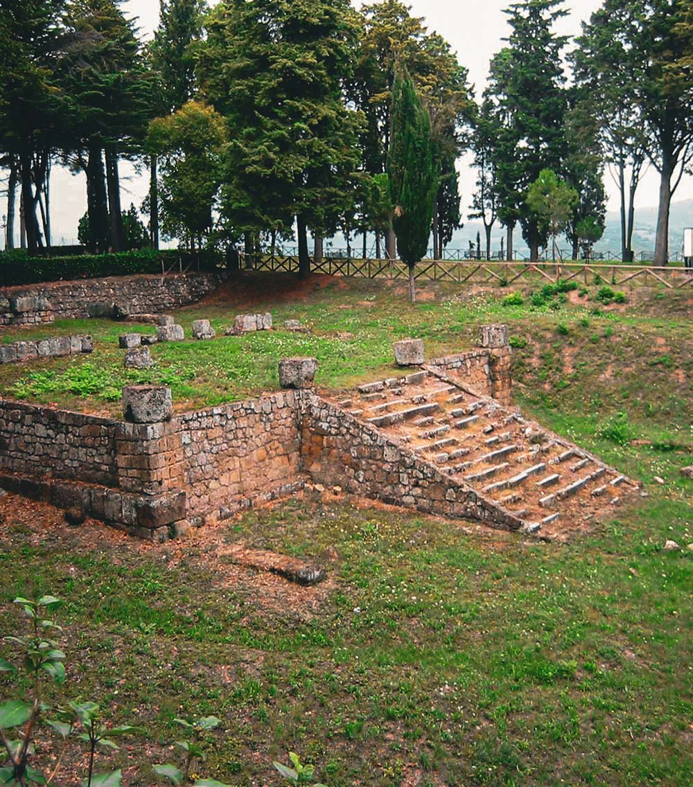 Ruins Of Temple Of Belvedere​ - Orvieto