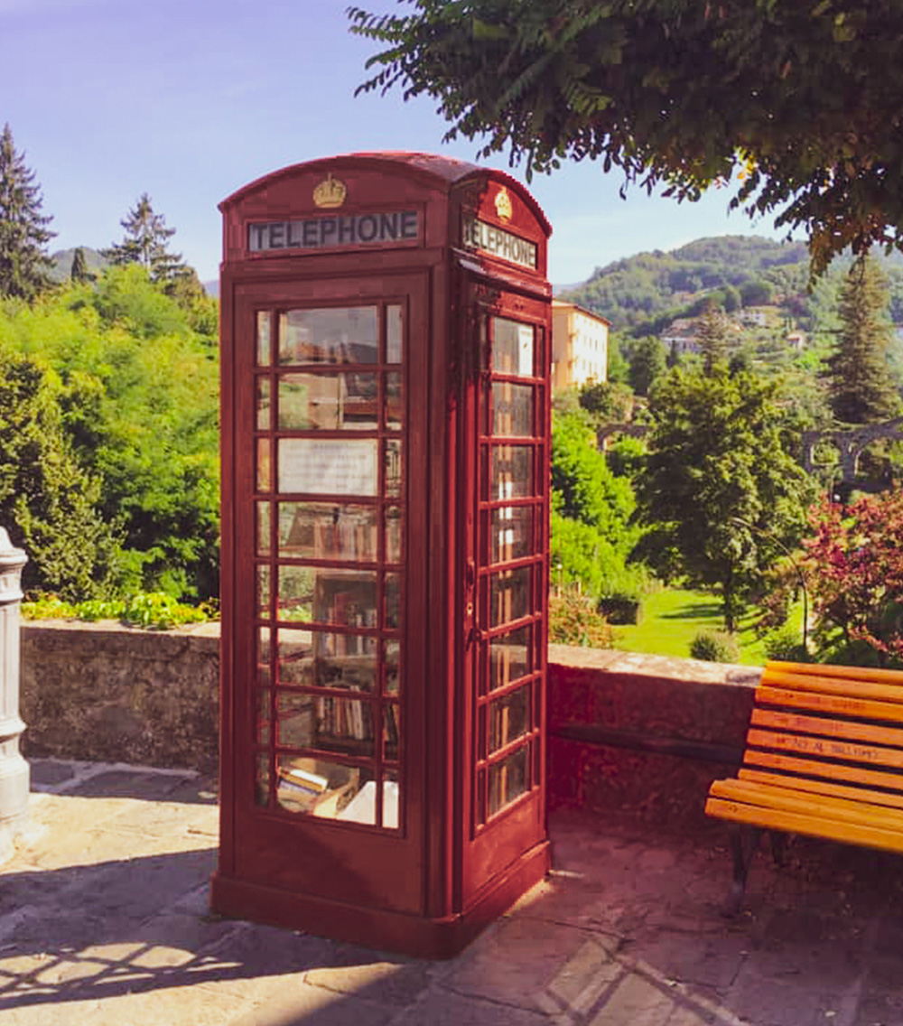 Barga - The red Telephone Box